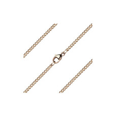 14 kt Gold Filled Heavy Curb Chain 18", 1.90mm