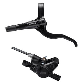 Shimano Shimano disc brake assembled set , BL-MT400(L), BR-MT400 BLACK