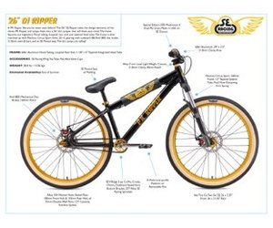 26in se bike