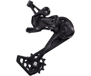 MicroSHIFT ADVENT Rear Derailleur 9 Spd Long Cage, Blk w/ Clutch