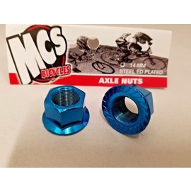 MCS MCS ED 14mm Hub Axle Nuts