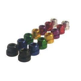 TNT Bicycles TNT Aluminum 3/8"x26TPI Axle Nuts