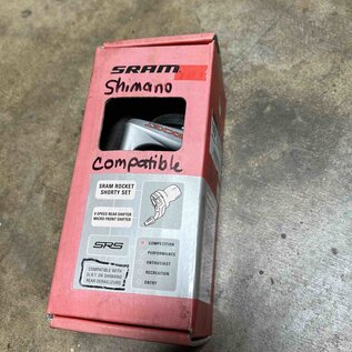 SRAM SRAM Rocket Shorty 3x8 Shifters Shimano Compatible w/Grips