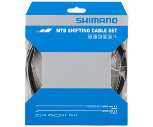 Shimano MTB Shift Cable Set SS Rear Derailleur only Blk