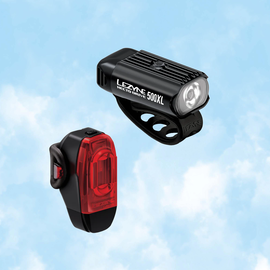 Lezyne Lezyne Lights Hecto Drive 500XL Fr / KTV Drive+ Rr pair Blk