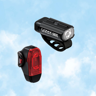 Lezyne Lezyne Hecto Drive 500XL Fr / KTV Drive+ Rr pair Blk