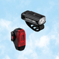Lezyne Lezyne Hecto Drive 500XL Fr / KTV Drive+ Rr pair Blk