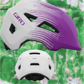 Giro Giro Scamp II Helmet Matte Purple Towers