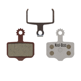 Kool-Stop Kool Stop Disc Brake Pad set D296A Avid Elixir Sram Mtb Xx Al plate