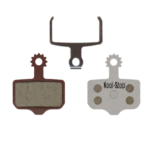 Kool-Stop Kool Stop Disc Brake Pad set D296A Avid Elixir Sram Mtb Xx Al plate