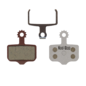 Kool-Stop Kool Stop Disc Brake Pad set D296A Avid Elixir Sram Mtb Xx Al plate