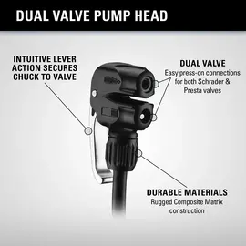 Lezyne Lezyne Dual Valve Pump Head