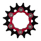 ORIGIN8 Origin8 Ultim8 Single Speed Cassette 6B Disc Cog 16Tx3/32 BK/RD