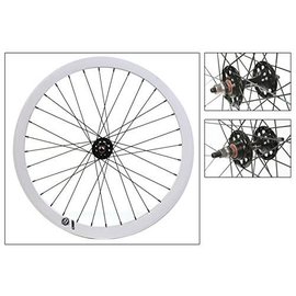 ORIGIN8 Origin 8 Fixie Front Wheel Bolt-On SS FX/FW Blk/Wht 32H