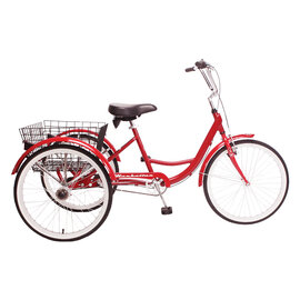 Manhattan Manhattan Cruiser Adult Trike 7sp Alloy Red