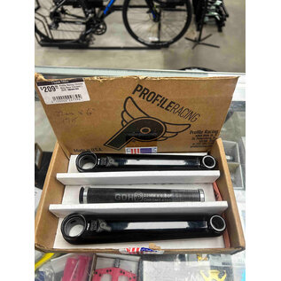 Profile Racing Profile Racing Chrome Moly Race Crankset )  (RHD 182mm Blk