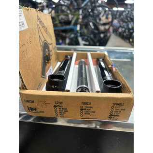 Profile Racing Profile Racing Chrome Moly Race Crankset )  (RHD 182mm Blk