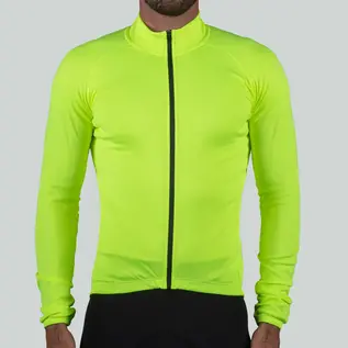 Bellwether Jersey DRAFT Hi-Vis Mn LS fullzip