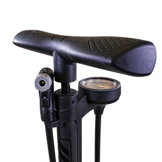 Serfas Serfas FP-T3 Air Force Tier Three Floor Pump Red