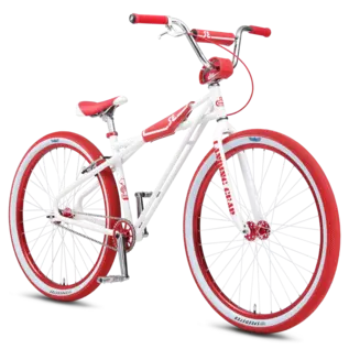 SE Bikes SE Quadangle Looptail 29 Artic White/ Red