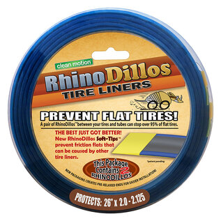 RHINODILLOS RhinoDillos Tire Liner 26x2.0-2.125 Brown label