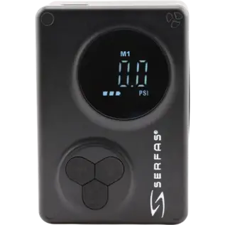 Serfas SERFAS Air Force Go AF-GO Electric Mini Pump w/Gauge