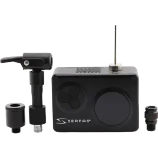 Serfas SERFAS Air Force Go AF-GO Electric Mini Pump w/Gauge