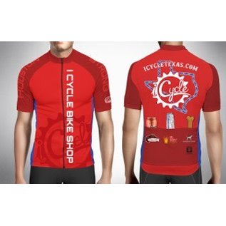 iCycle MS150 Team Jersey Red