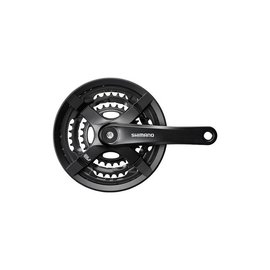 Shimano Shimano Front Chainwheel FC-TY501 3x 48-34-24T 6/7/8sp  175mm Sil