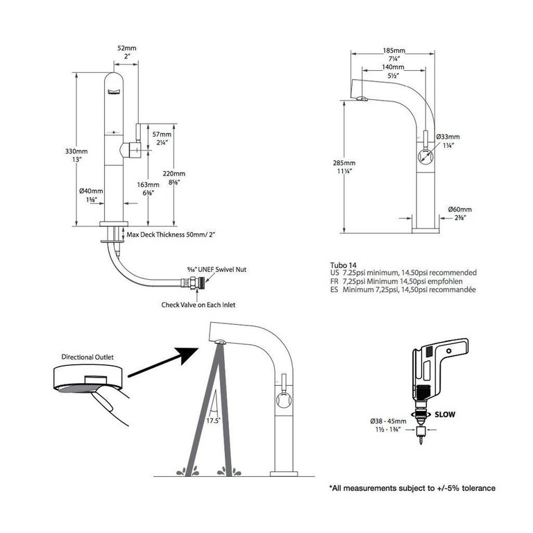 Victoria Albert Tubo 14 Freestanding Tub Faucet Polished Chrome Albert Tubo 14 Freestanding Tub Faucet