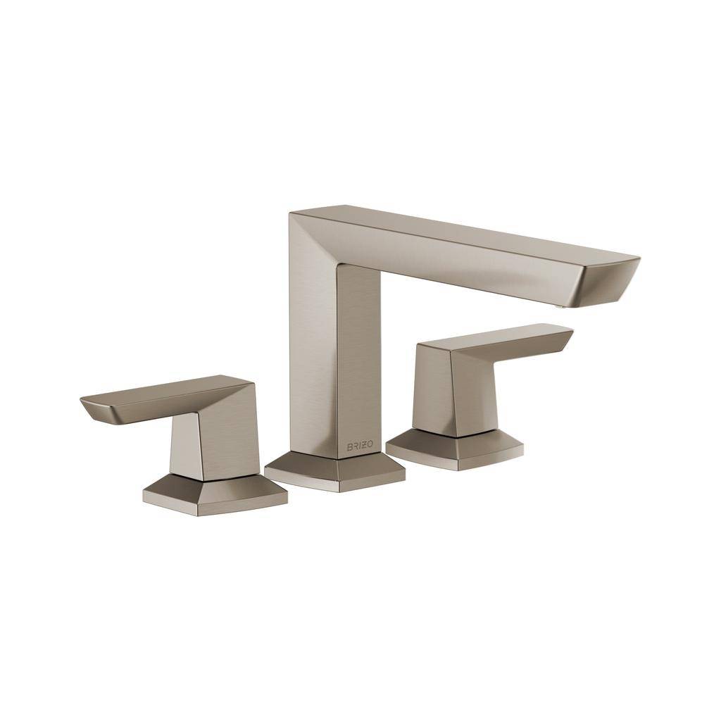 Brizo T67388 Vettis 3 Hole Roman Tub Faucet Luxe Nickel Home