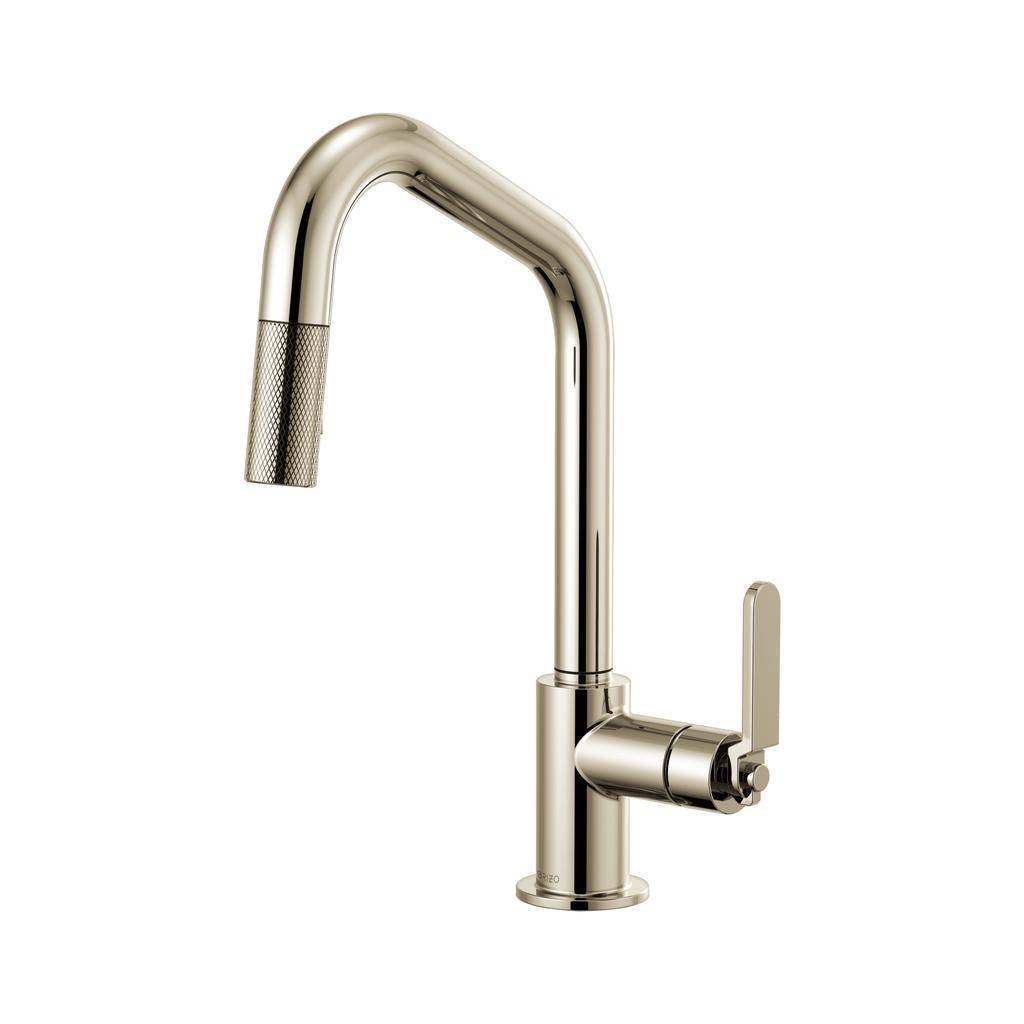 Brizo 63064lf Litze Pull Down Angled Spout Kitchen Faucet Polished