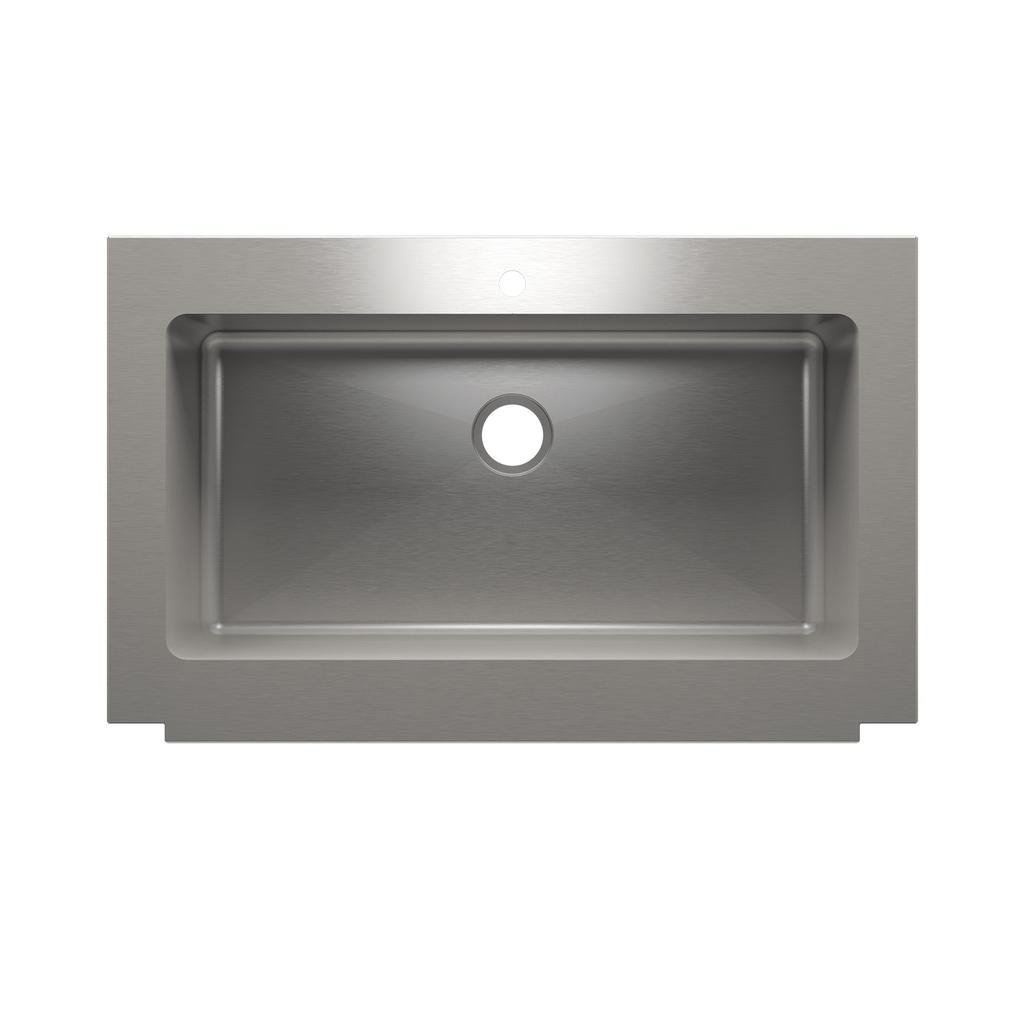 Julien 000100 Classic Sink Farmhouse Bump Out Apron Single