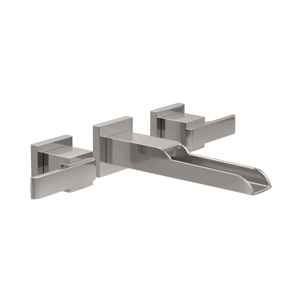 Delta T3568LF Ara Two Handle Wall Mount Channel Bathroom ...