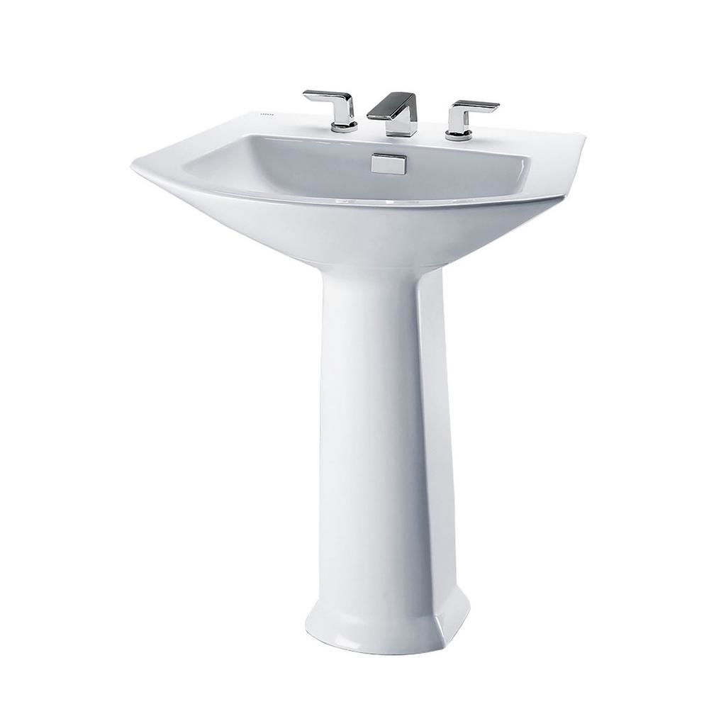 Toto Lpt960 Soiree Pedestal Lavatory 8 Centre Sink Cotton Home Comfort Centre