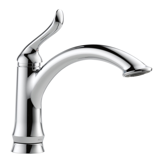 Delta 1353-dst linden single handle kitchen faucet chrome