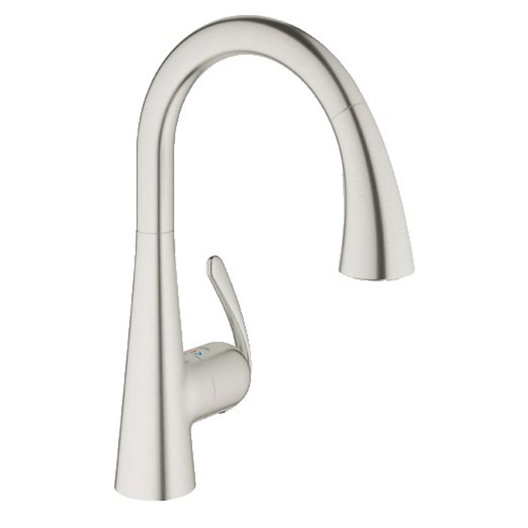 Grohe 32298sd1 Ladylux Pro Main Sink Dual Spray Pull Down Kitchen