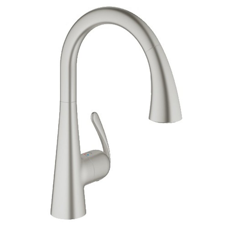 Grohe 32298dc1 Ladylux Pro Main Sink Dual Spray Pull Down Kitchen