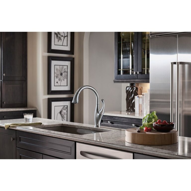 Delta 9192ardst Addison Kitchen Faucet Arctic Stainless Home