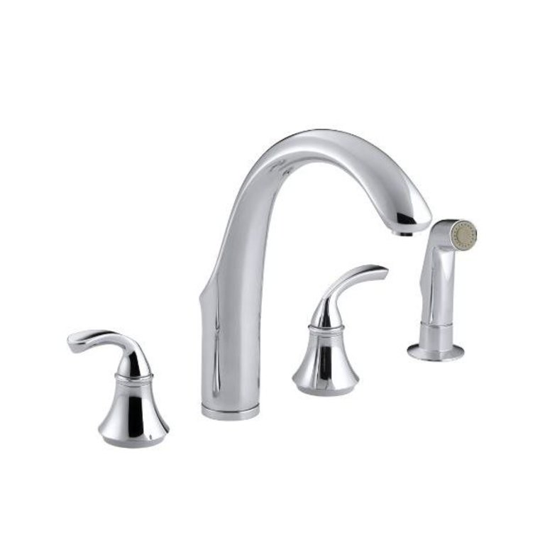 Kohler 10445 Cp Forte Widespread Kitchen Faucet