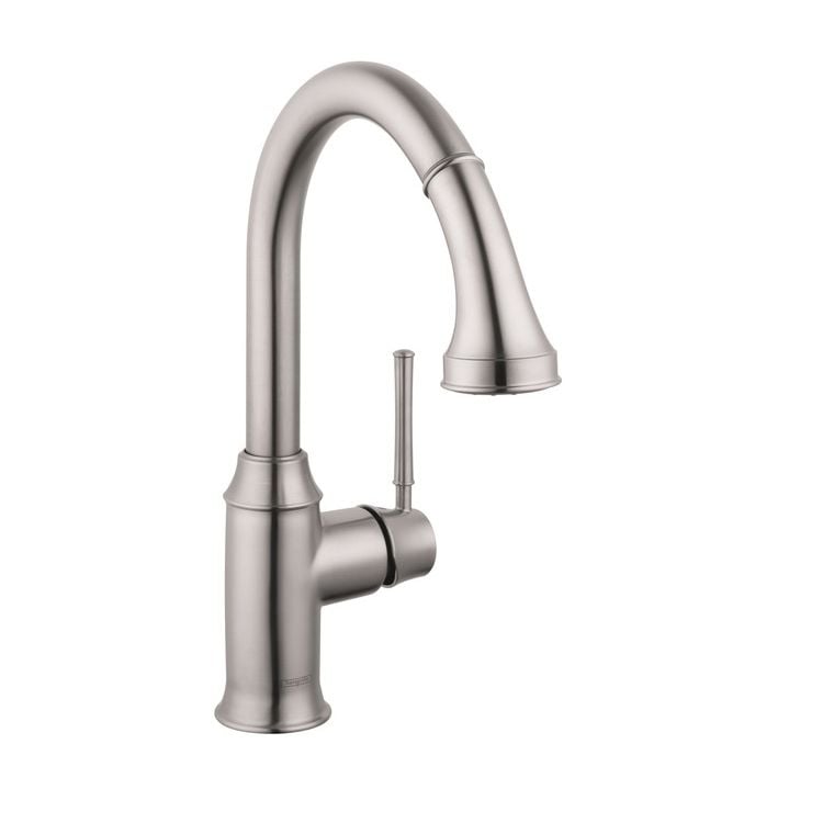 Hansgrohe 4216800 Talis C Prep Kitchen Faucet With Pull ...