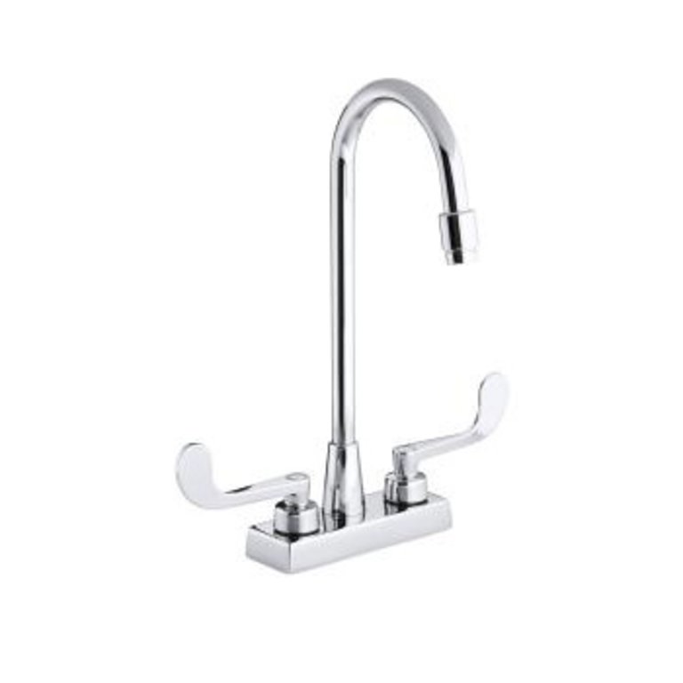 Kohler K7305 Triton Centerset Lavatory Faucet Wristblade Lever