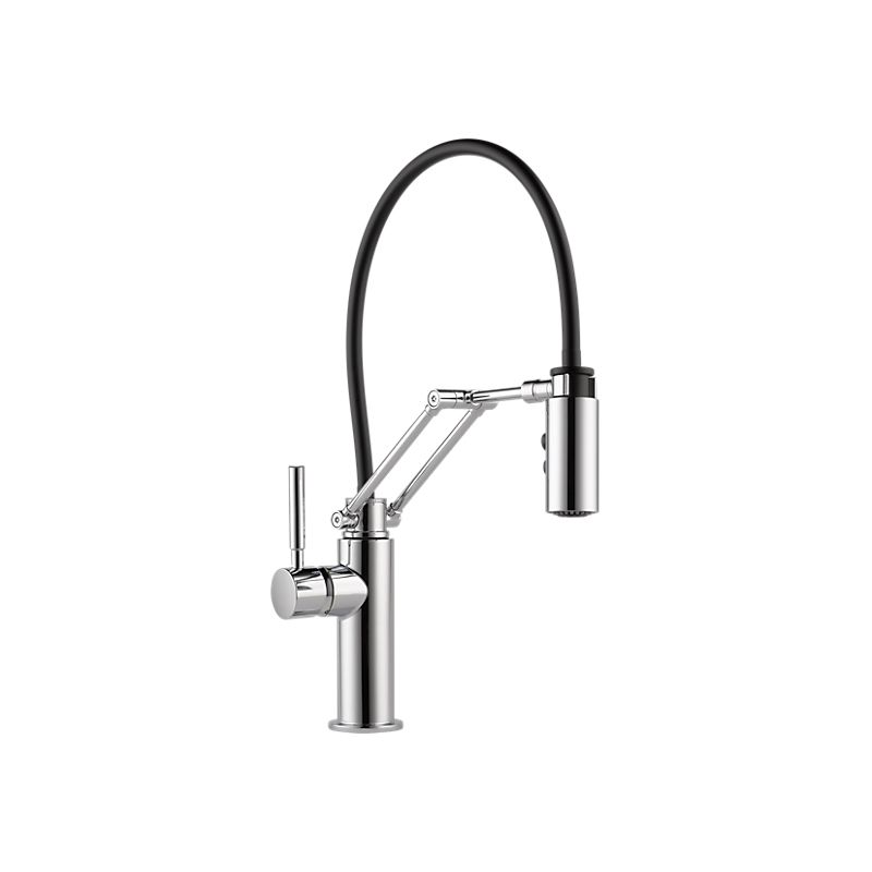 Brizo 63221lf Solna Single Handle Articulating Kitchen Faucet