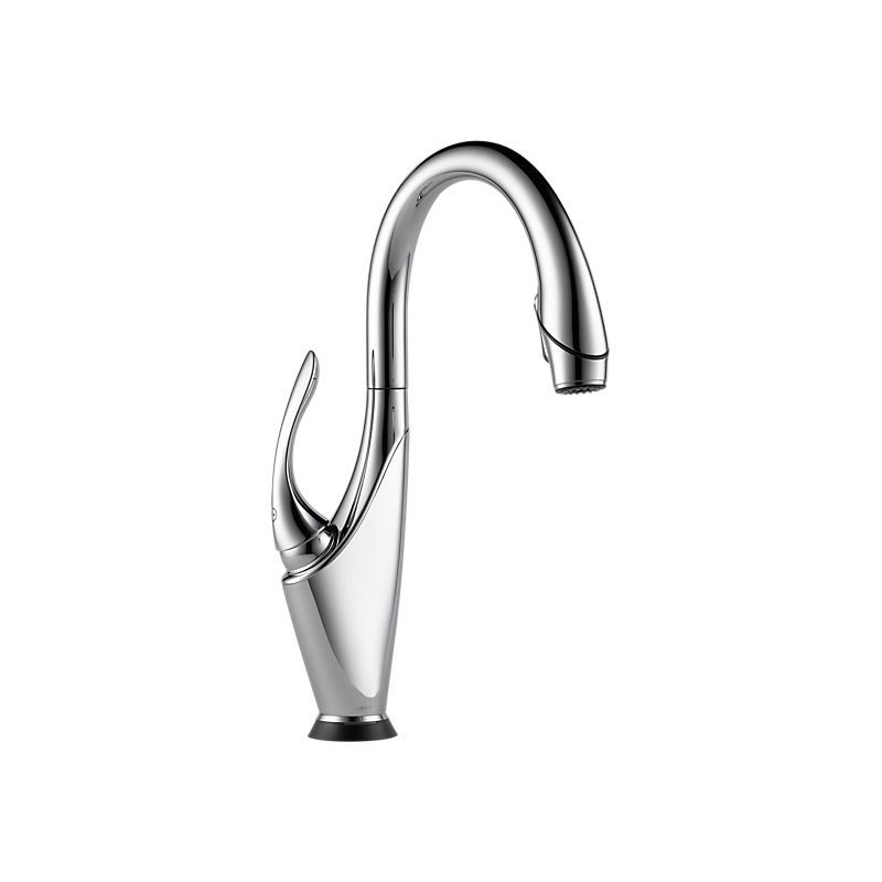 Brizo 64355lf Vuelo Single Handle Pull Down Smart Touch Kitchen Faucet
