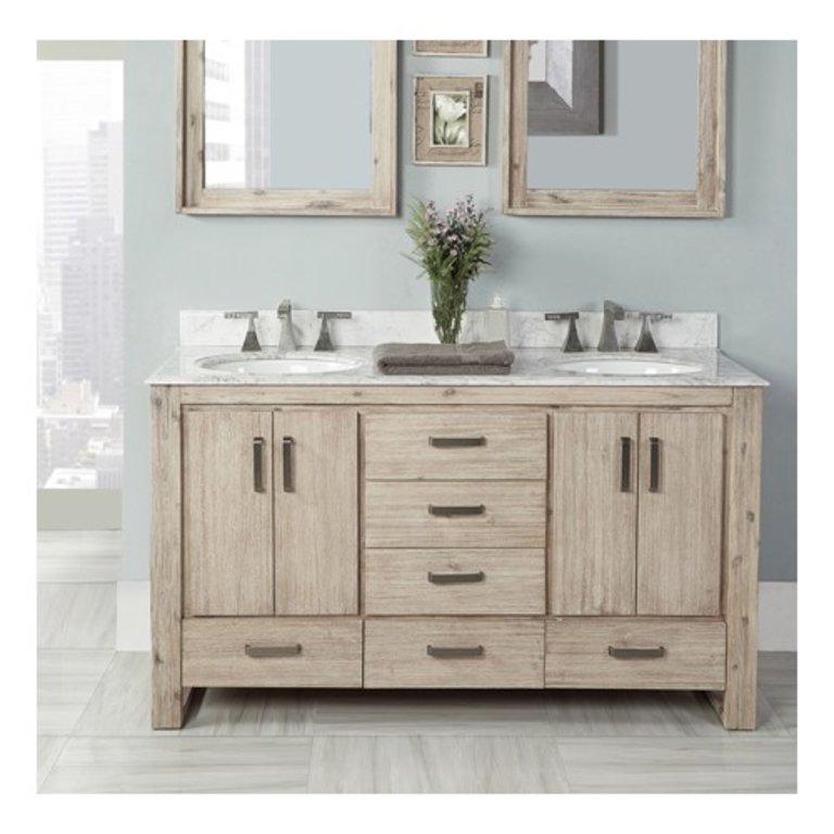 Fairmont Designs 1530 V6021d Oasis 60 Double Bowl Vanity Sand Pebble Home Comfort Centre Fairmont Designs 1530 V6021d Oasis 60, Fairmont Designs Oasis 30 Vanity