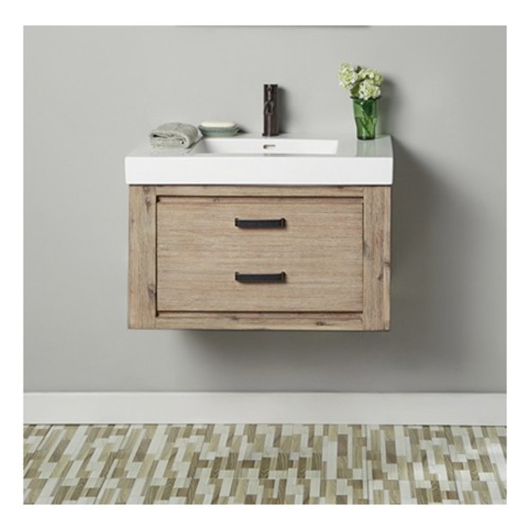 Fairmont Designs 1530 Wv3018 Oasis 30x18 Wall Mount Vanity Sand Pebble Home Comfort Centre Fairmont Designs 1530 Wv3018 Oasis, Fairmont Designs Oasis 30 Vanity