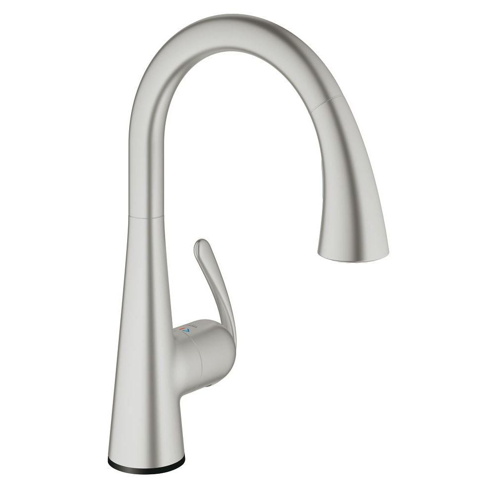 Grohe 30205dc1 Ladylux Cafe Touch Kitchen Faucet Supersteel