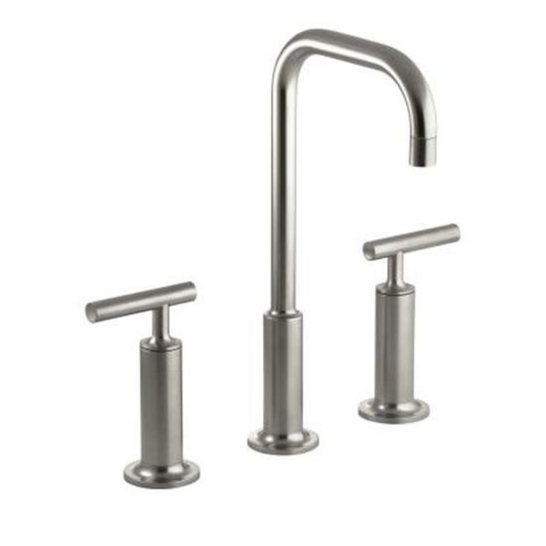 Kohler 14408 4 Bn Purist Widespread Lavatory Faucet With High