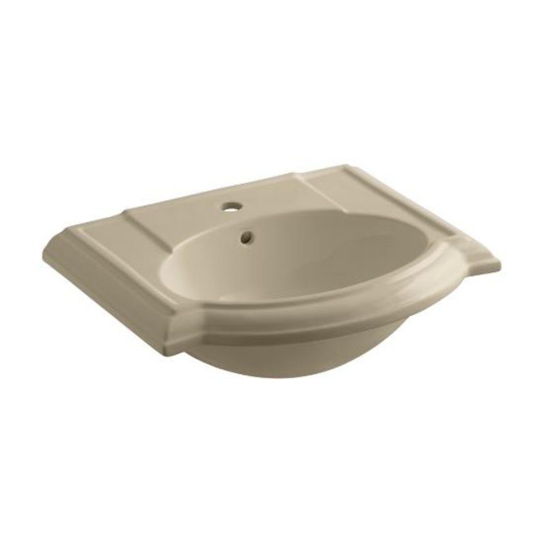 Kohler 2287 1 33 Devonshire Lavatory Basin With Single Hole Faucet