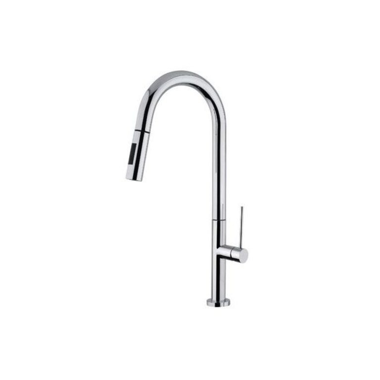 Disegno Slim D30 Dual Spray Kitchen Faucet Chrome